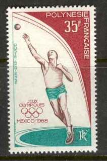 French-Polynesia-1968 Mexico Olympics