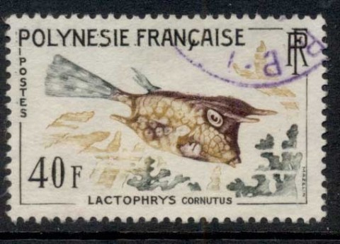 French Polynesia 1962 Fish 40f