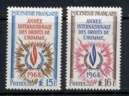 French-Polynesia-1968 Human Rights Year