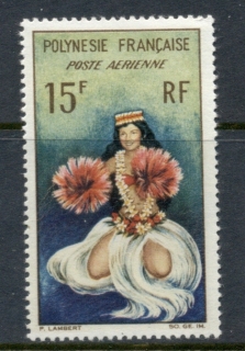 French-Polynesia-1964 Tahitian Dancer