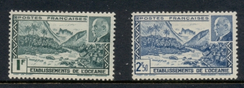 French-Polynesia-1941 Petain