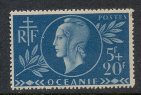 French Polynesia 1944 Red Cross