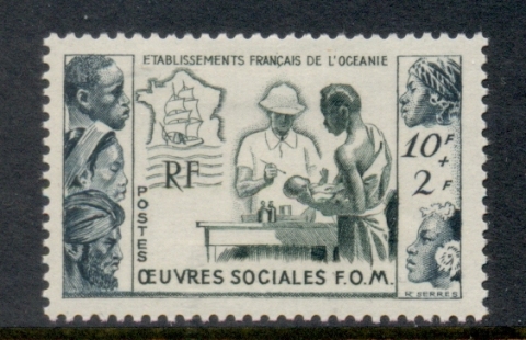 French-Polynesia-1950 Tropical medecine