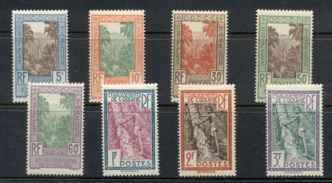 French Polynesia 1929 Postage Dues Pictorial