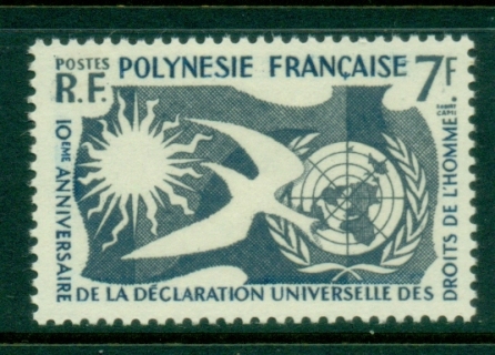 French-Polynesia-1958 Universal declaration of Human Rights