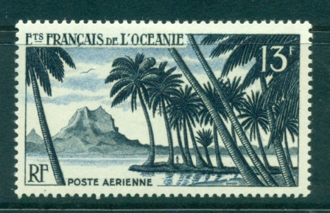 French-Polynesia-1955 Bahia Peak, Bora Bora