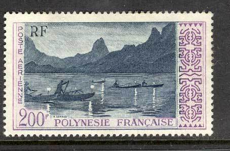 French-Polynesia-1968 200fr Air