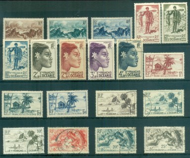 French-Polynesia-1948 Pictorials