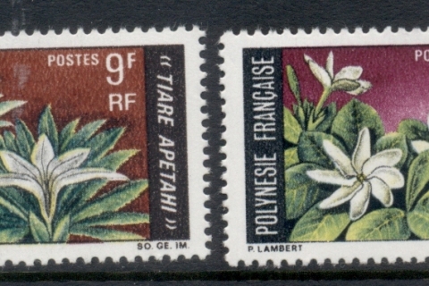 French-Polynesia-1969 Flowers