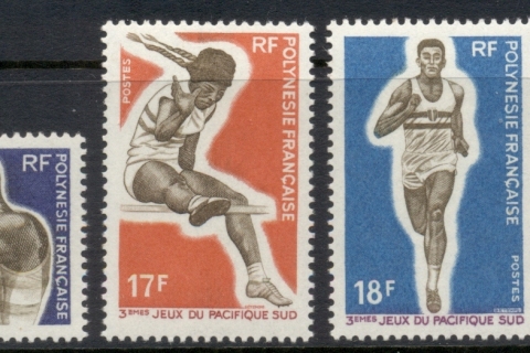 French-Polynesia-1969 South pacific Games