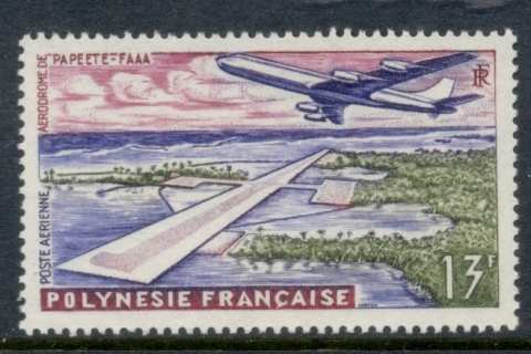 French-Polynesia-1960 Papeete Airport