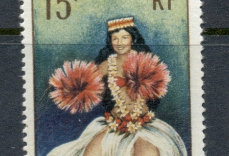 French-Polynesia-1964 Tahitian Dancer