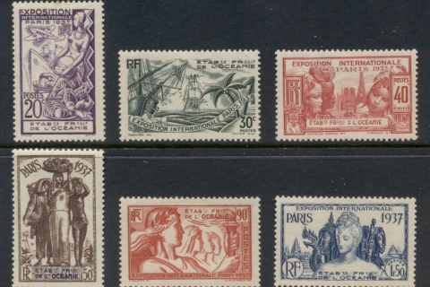 French-Polynesia-1937 Paris International Expo