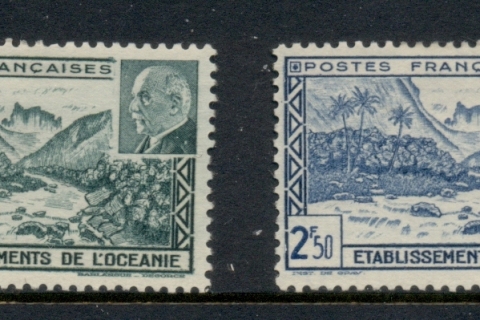 French-Polynesia-1941 Petain