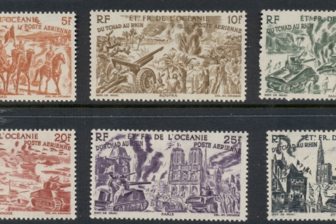 French-Polynesia-1946 Chad to Rhine