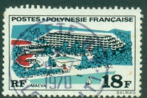 French-Polynesia-1969 Building 18f