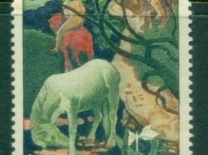 French-Polynesia-1958 The White Horse Paul Gaugin 100f