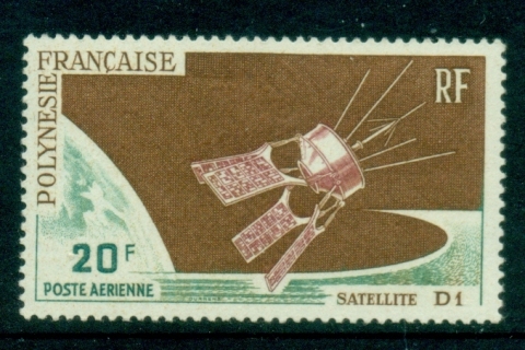 French-Polynesia-1966 French Satellite D-1