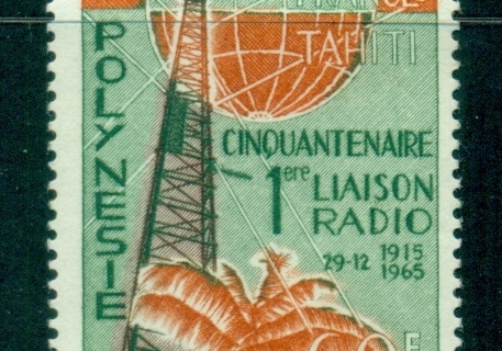 French-Polynesia-1965 Radio Link, Tahiti-France