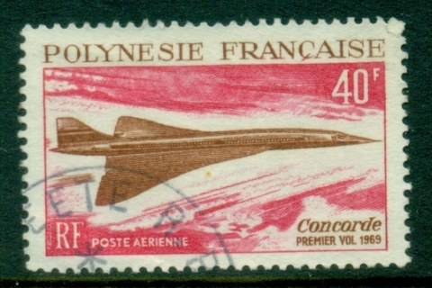 French-Polynesia-1969 Concorde