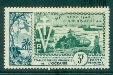 French-Polynesia-1954 Liberation