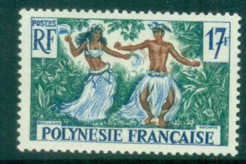 French-Polynesia-1960 Tahitian Dancers