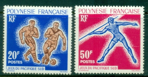French-Polynesia-1963-Sports-MLH