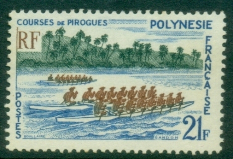 French-Polynesia-1967-Canoe-Race-21f-MUH