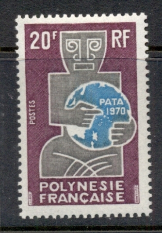 French Polynesia 1970 PATA 20f