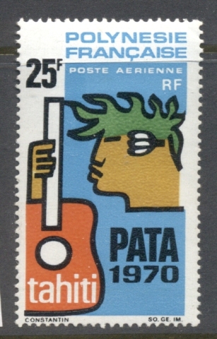 French Polynesia 1970 PATA 25f