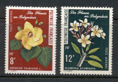 French-Polynesia-1977 Flowers