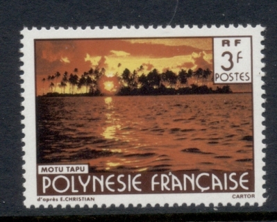 French-Polynesia-1979 Landscapes 3f Cartor