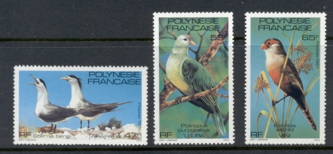 French-Polynesia-1981 Birds