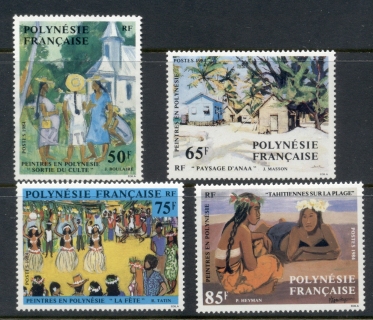 French-Polynesia-1984 Paintings