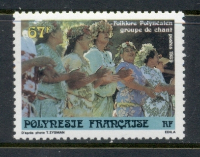 French-Polynesia-1989 Folk Singer 67f