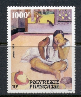 French-Polynesia-1981 Painting by Gaugin