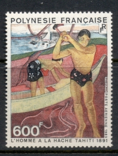 French-Polynesia-1983 Painting by Gaugin