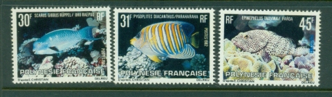 French-Polynesia-1982 Marine Life Fish