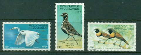 French-Polynesia-1982 Birds