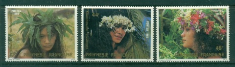 French-Polynesia-1983 Flower Garlands