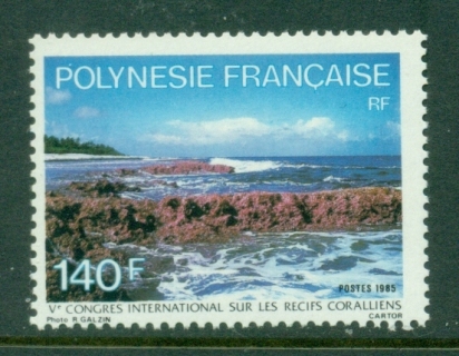 French-Polynesia-1985 Coral Reef Congress