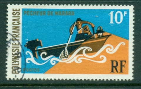 French-Polynesia-1971 Night Fishing 10f