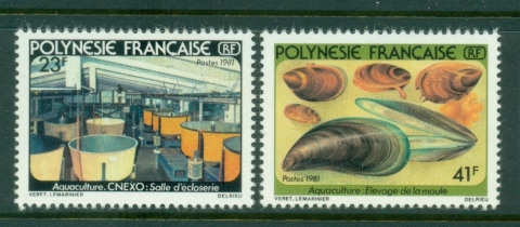 French Polynesia 1980 CNEXO Fish Hatchery