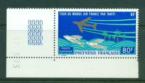 French Polynesia 1973 Air France World Tour