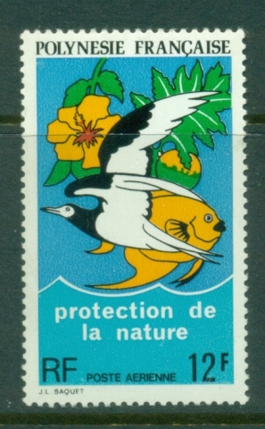 French Polynesia 1974 Nature Protection