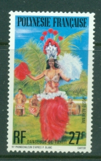 French-Polynesia-1977 Tahitian Dancer