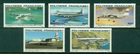 French-Polynesia-1979 Planes used in Polynesia