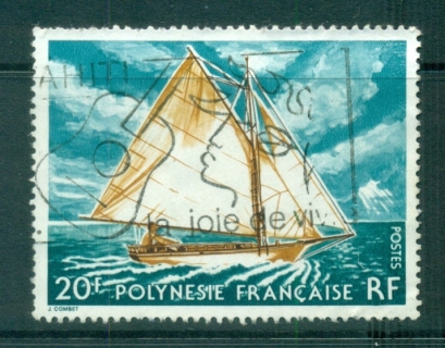 French-Polynesia-1977 20f Sailing Ship