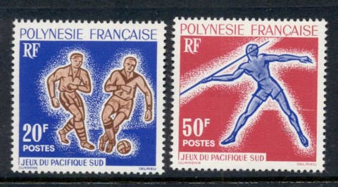 French-Polynesia-1963-South-pacific-Games-MUH