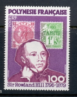 French-Polynesia-1979-Sir-Rowland-Hill-Death-Centenary-MUH